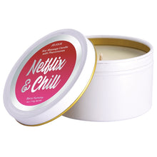 Load image into Gallery viewer, Netflix &amp; Chill Berry Yummy Oil Candle 4oz
