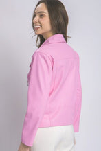 Cargar imagen en el visor de la galería, LOVE TREE Collared Neck Zip Up Jacket
