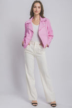 Cargar imagen en el visor de la galería, LOVE TREE Collared Neck Zip Up Jacket
